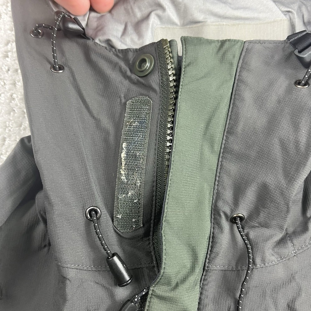 Rab QWA-31 Bergen Jacket Event Black Green Hooded Rain Coat Men’s Small - Picture 13 of 16